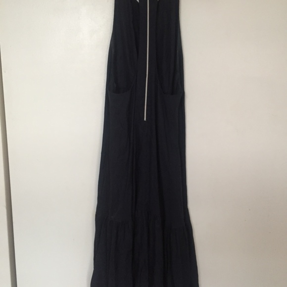 L'Agence Kaela Twill Racerback Dress **NAVY BLUE** - Picture 5 of 5